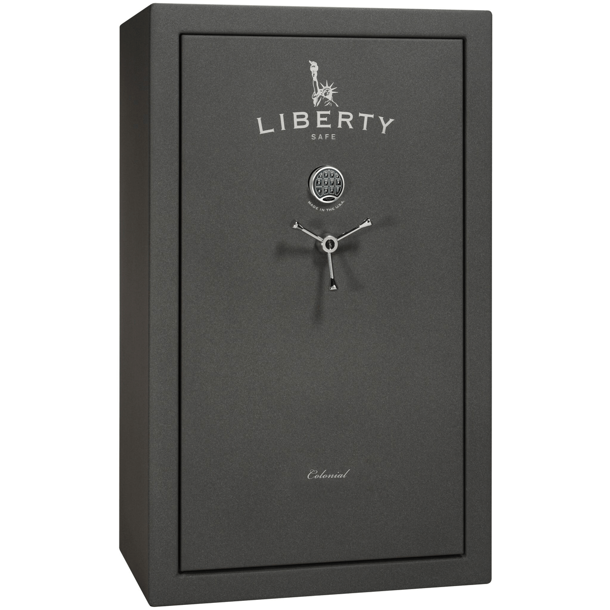 Colonial Series | Level 4 Security | 75 Minute Fire Protection | 30 | DIMENSIONS: 60.5&quot;(H) X 36&quot;(W) X 22&quot;(D*) | Granite Textured | Electronic Lock