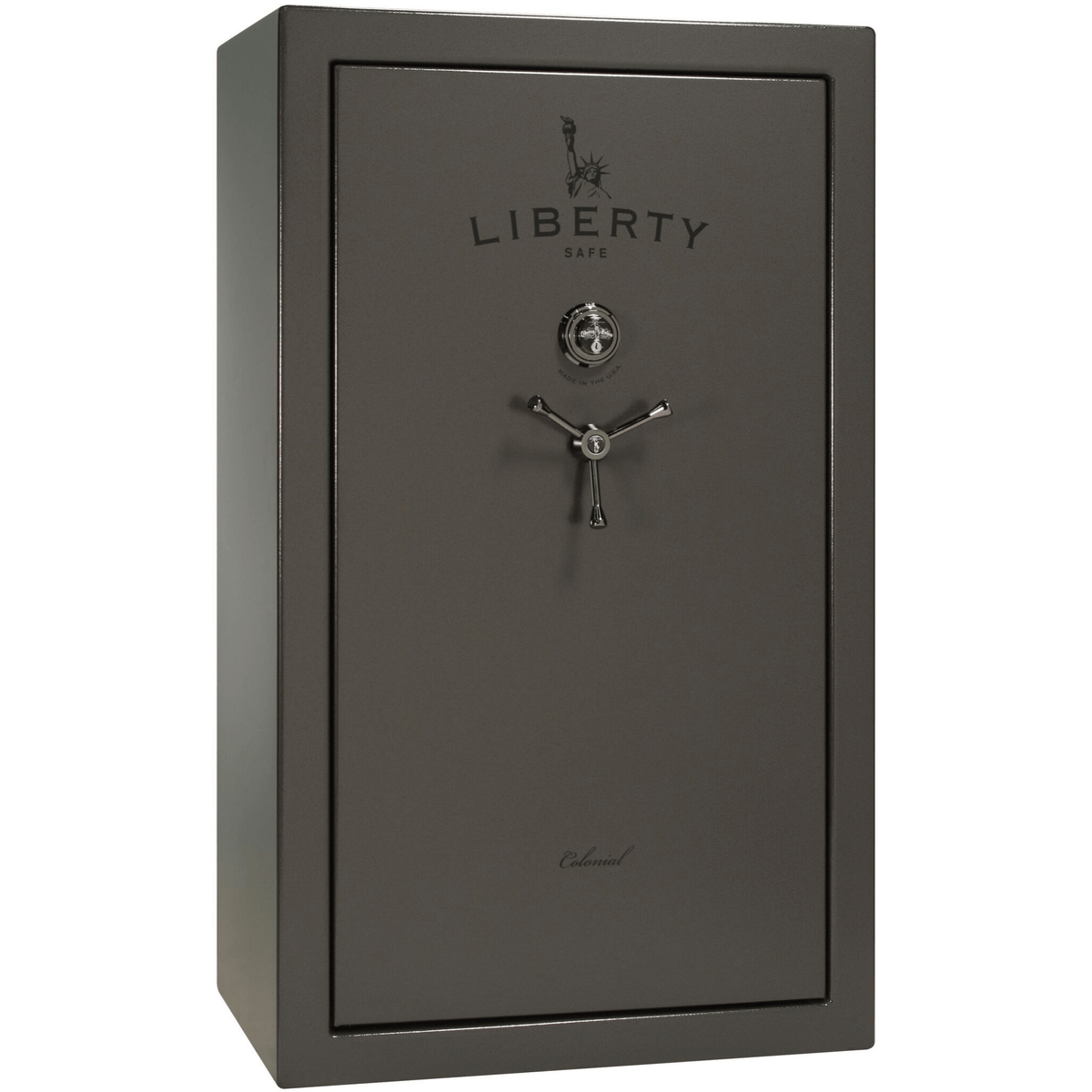 Colonial Series | Level 4 Security | 75 Minute Fire Protection | 30 | DIMENSIONS: 60.5&quot;(H) X 36&quot;(W) X 22&quot;(D*) | Gray Marble | Mechanical Lock